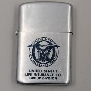 Vintage Barlow Advertising Lighter - United Benefit Life Insurance